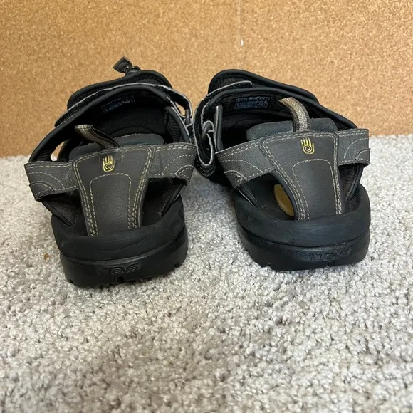 Teva Forebay Water Sandal Mens 9 Brown Adjustable Strap Quick Dry