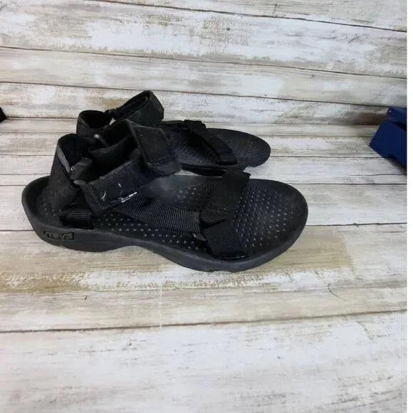TEVA Hurricane Men’s Sport Black Water Sandals Shoes Size 8 Style 6502