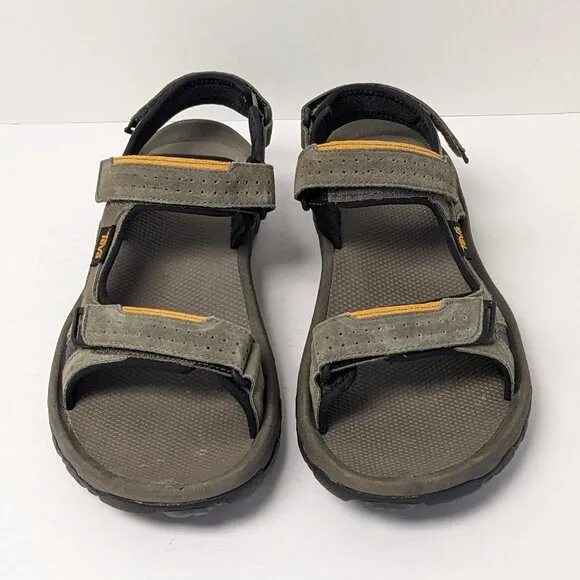 Teva Katavi 2 Sport Sandals, Brown Olive Suede, Men's 13 M