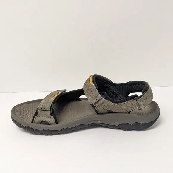 Teva Katavi 2 Sport Sandals, Brown Olive Suede, Men's 13 M