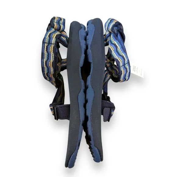 Teva Kid's Hurricane XLT 2 Sport Sandals in Navy Blue‎ Pattern Sz 2 NEW