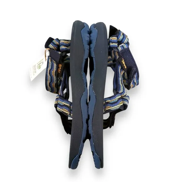 Teva Kid's Hurricane XLT 2 Sport Sandals in Navy Blue‎ Pattern Sz 2 NEW