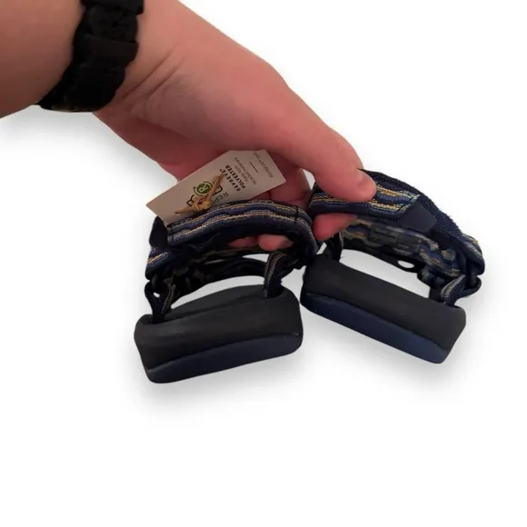 Teva Kid's Hurricane XLT 2 Sport Sandals in Navy Blue‎ Pattern Sz 2 NEW