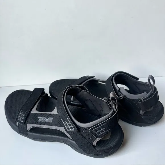 Teva Men Sandals Black Gray  Outdoor Water Hiking Walking Beach Size:10