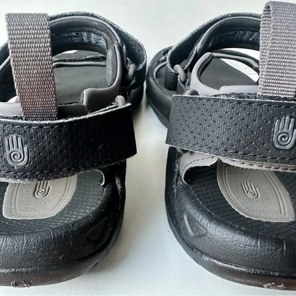 Teva Men Sandals Black Gray  Outdoor Water Hiking Walking Beach Size:10