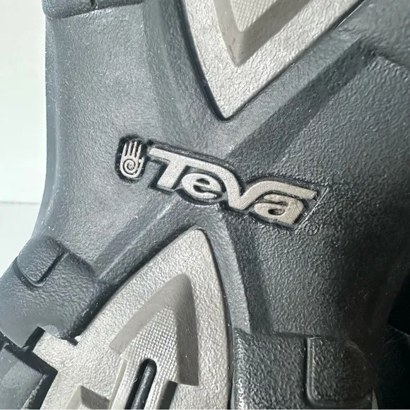 Teva Men Sandals Black Gray  Outdoor Water Hiking Walking Beach Size:10