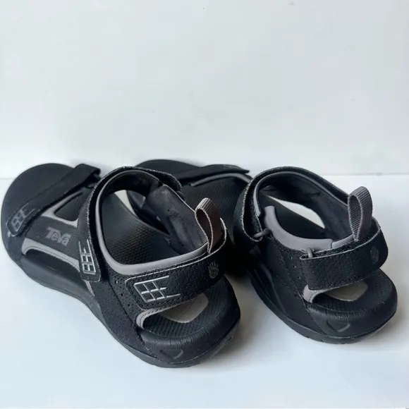 Teva Men Sandals Black Gray  Outdoor Water Hiking Walking Beach Size:10