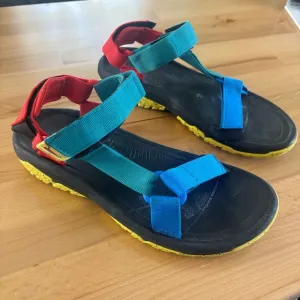 Teva Men’s 8 Colorful Outdoor Hiking Sandals Hurricane Velcro Water Shoes