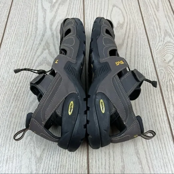 Teva Men’s Forebay Closed Toe Sandals US11 Turkish Coffee Brown $180