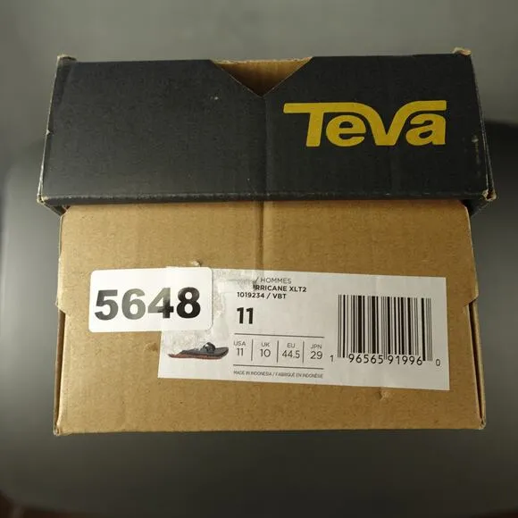 Teva Men's Hurricane XLT2 Strappy Hiking Sandals, Sport Water, Blue NEW Size 11