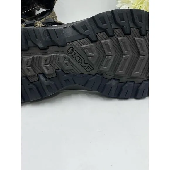 Teva Men's Terra Fl 4 Brown Madang/Olivel Webbing Water Sports Sandals Sz 13