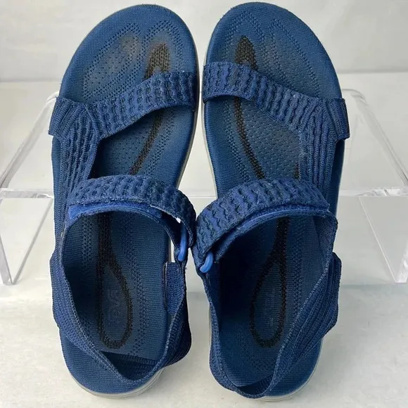 TEVA Navy TERRA FLOAT 2 KNIT Evolve Universal Strap Sandals 1091592 Men's Size 9