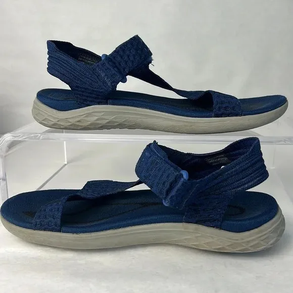 TEVA Navy TERRA FLOAT 2 KNIT Evolve Universal Strap Sandals 1091592 Men's Size 9