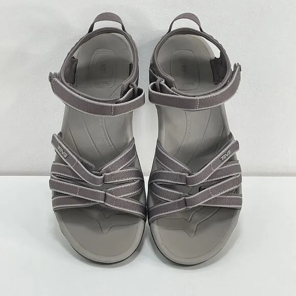 Teva Sandals Size 10 Tirra Purple Gray SN4266 Outdoor Hiking Water Sports
