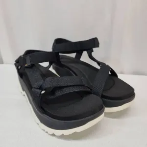 Teva Size 11 Women's Jadito Universal Strap Platform Sandals Black NEW