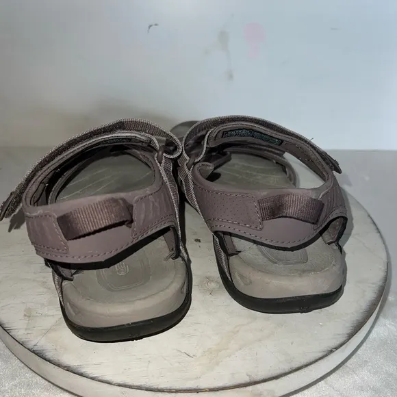 Teva Tirra Women's Plum Grey Truffle Water Sandals Strappy Size 8