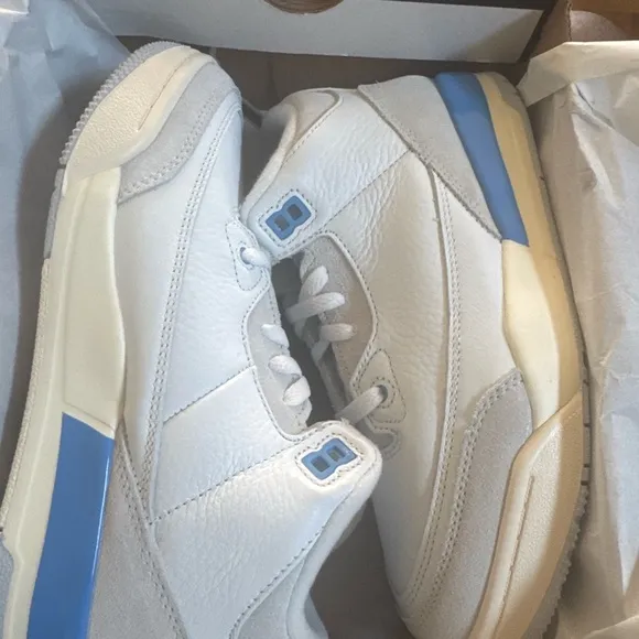 The Air Jordan 3 Retro “Lucky Shorts” (Hydrogen Blue)  Size 2.5Y