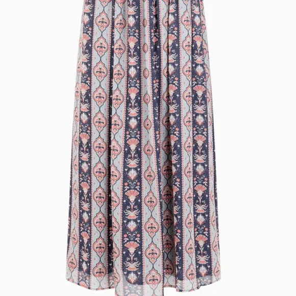The Cosima Nap Dress in Navy Emma Stripe