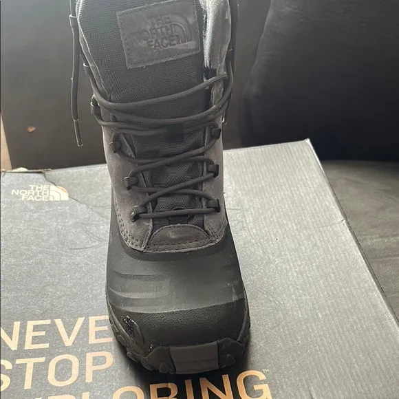 The North Face Men's Black and Gray Hiking BootsOutdoors Hiking 🥾