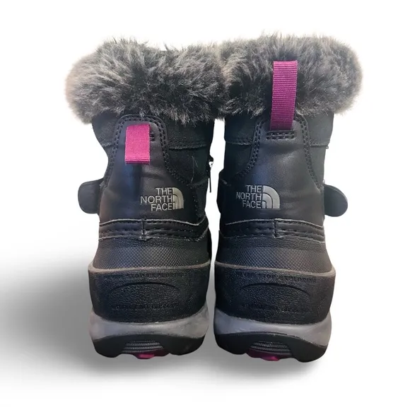 The North Face Snow Boots Women Faux Leather Warm Size 6