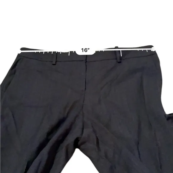 Theory Wool Blend Blazer &amp; Dress Pants Set Sz 6 Black White Gray