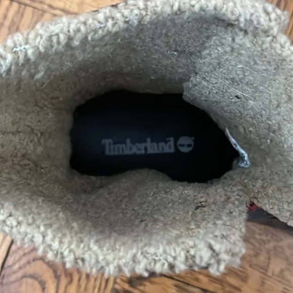 TIMBERLAND 6” SHEARLING BOOTS SIZE 12