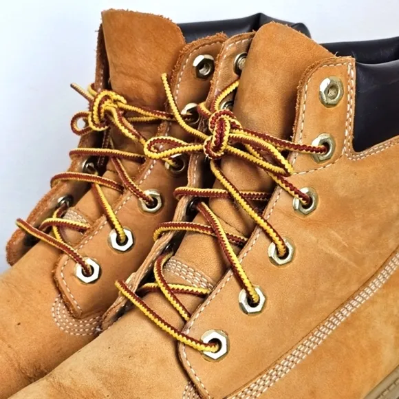 Timberland Brown Leather Lace Up Waterproof Working Hiking Boots Men’s Size 6