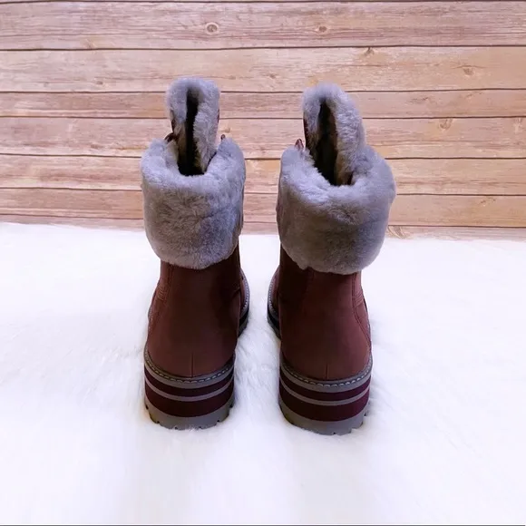 Timberland Courmayeur Valley 6” Waterproof Shearling Boots