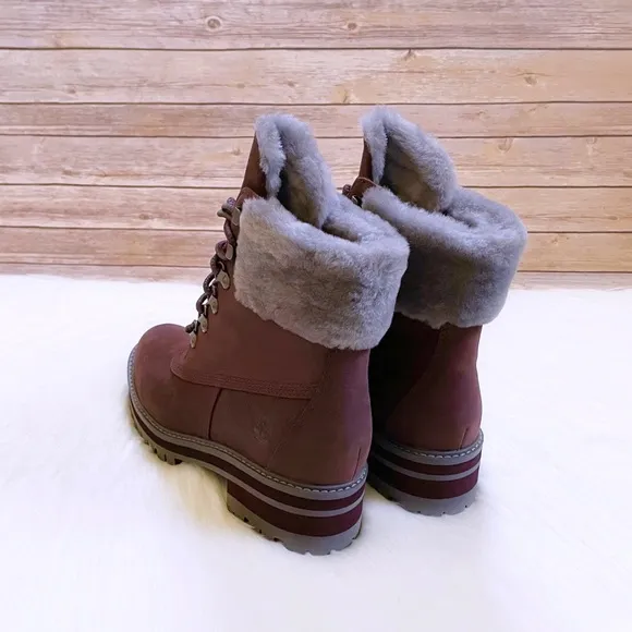 Timberland Courmayeur Valley 6” Waterproof Shearling Boots
