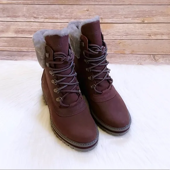 Timberland Courmayeur Valley 6” Waterproof Shearling Boots