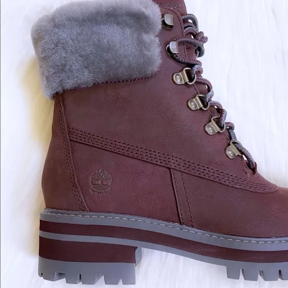 Timberland Courmayeur Valley 6” Waterproof Shearling Boots