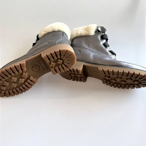 TIMBERLAND JAYNE METALLIC BOOTS LIKE NEW