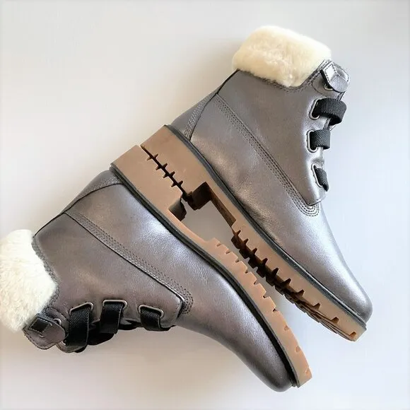 TIMBERLAND JAYNE METALLIC BOOTS LIKE NEW