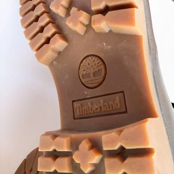 TIMBERLAND JAYNE METALLIC BOOTS LIKE NEW