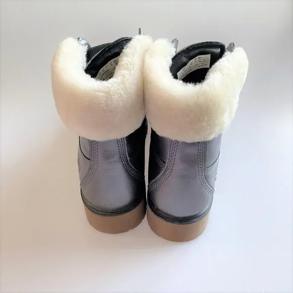 TIMBERLAND JAYNE METALLIC BOOTS LIKE NEW