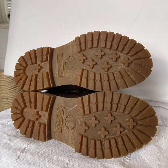 Timberland Shearling Foldover Boots 5.5