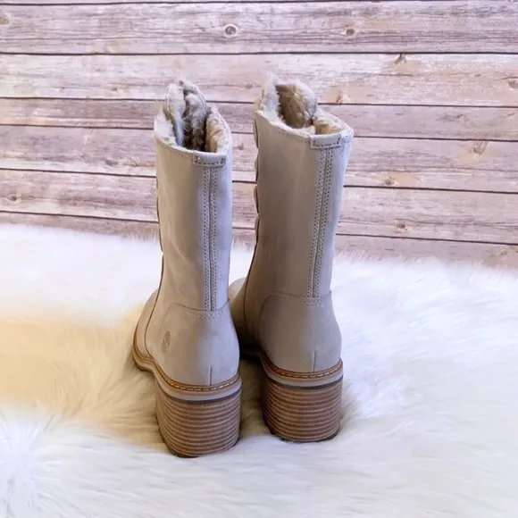 Timberland Sienna High Waterproof Taupe Mid Boots