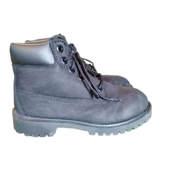Timberland Boys Hiking Boots Size 13 Black