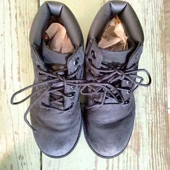 Timberland Boys Hiking Boots Size 13 Black