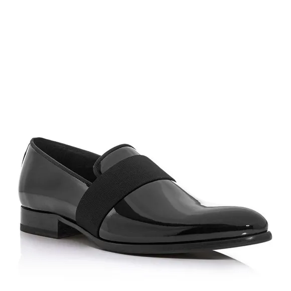 To Boot New York • Men's Perry Patent Slip On Formal Loafers