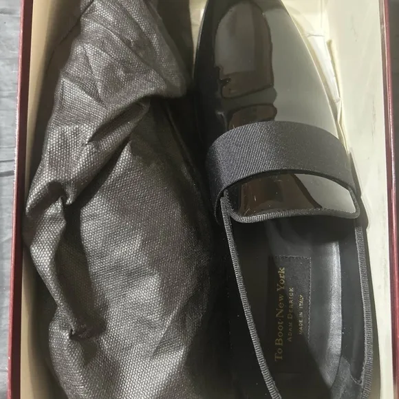 To Boot New York • Men's Perry Patent Slip On Formal Loafers