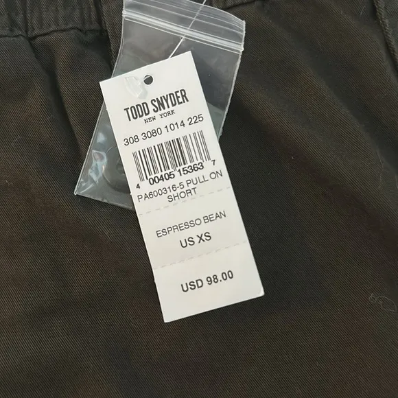 Todd Snyder 5” Cotton Beachcomber Short in Espresso Bean