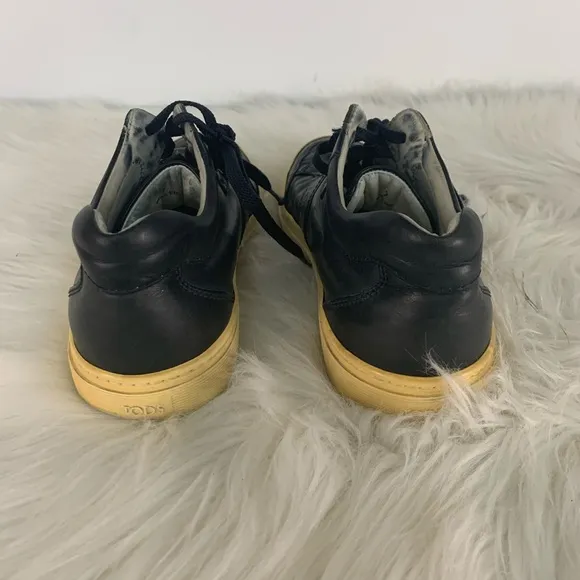 Tod’s Black Casual Lace-up Sneakers Size 7