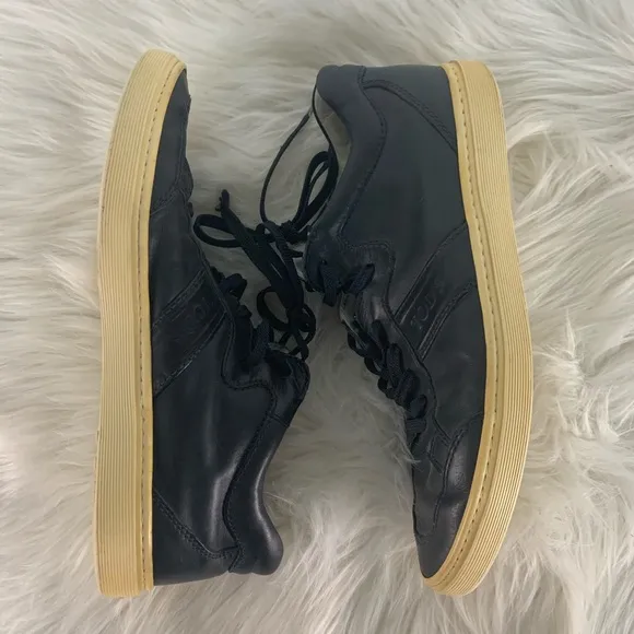 Tod’s Black Casual Lace-up Sneakers Size 7
