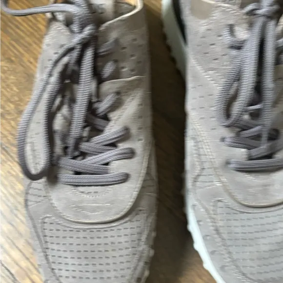 Tod's Gray Suede Sneakers