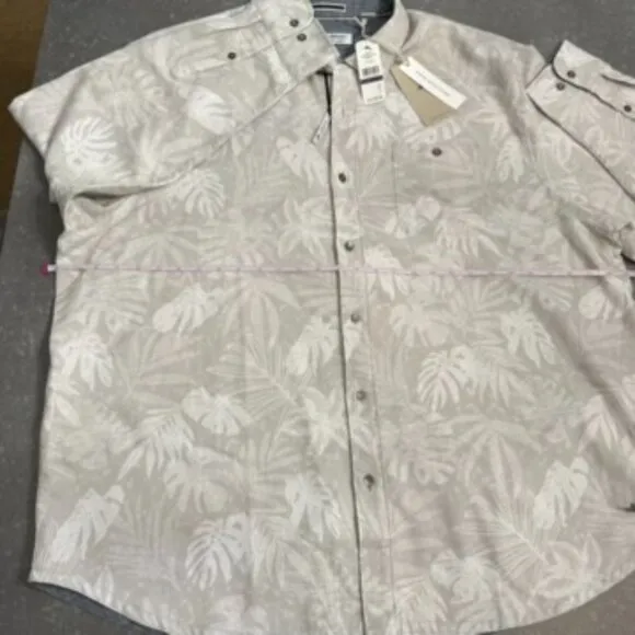 Tommy Bahama Canyon Beach Cloudy Fronds Shirt - Size 2XLB