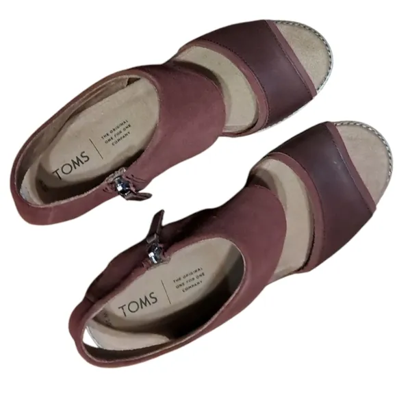 TOMS Women's Majorca Cutout Sandals Size 10