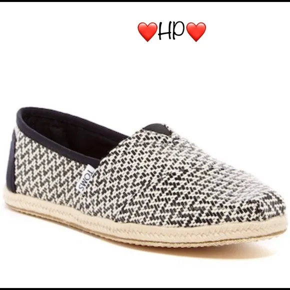 TOMS Woven Rope Sole Flats