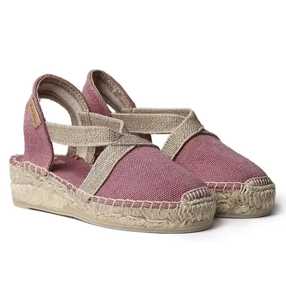 TONI PONS Kids Espardillas Edita Sandals in Pink sz 27