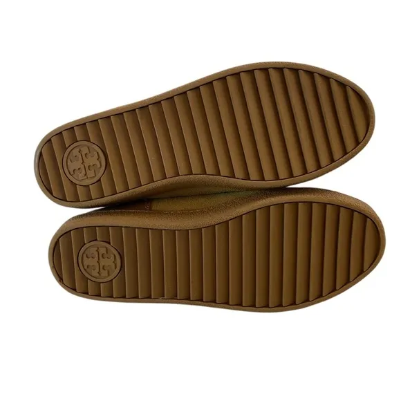 TORY BURCH Boots Suede Leather AUS Shearling Sheepskin in Tan Size 7